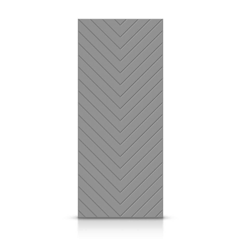 24 in. x 84 in. Hollow Core Light Gray Stained Composite MDF Interior Door Slab price history on PriceWatchPro