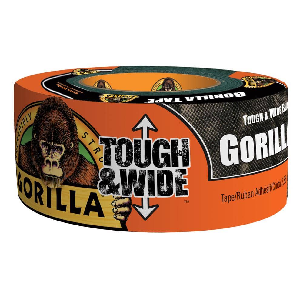 30 yd. Tough and Wide Black Tape 