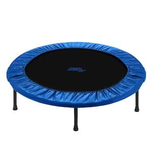 Machrus Upper Bounce 36 in. Mini Rebounder Trampoline with Durable Jumping Mat, Portable and Foldable Workout Trampoline