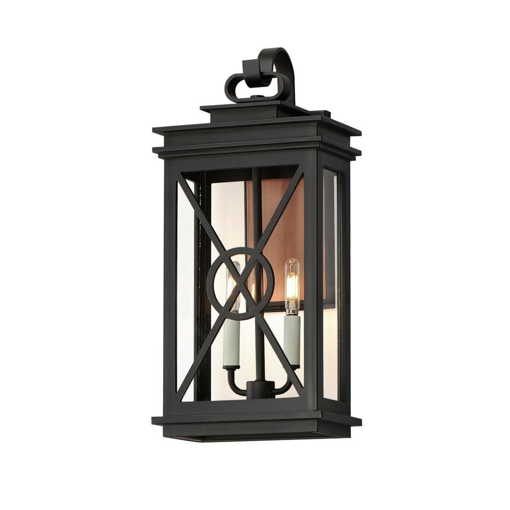 Yorktown VX 2-Light Copper Outdoor Hardwired Wall Sconce price history on PriceWatchPro