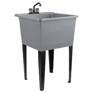 Utility Sink Comparison Guide Stainless vs Polypropylene / Thermoplastic -  Bath One