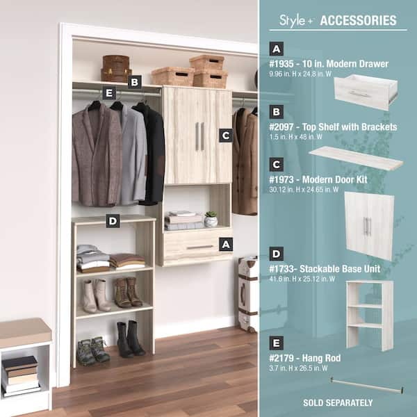 Configurations™ Closet Add-On Shelving Kit