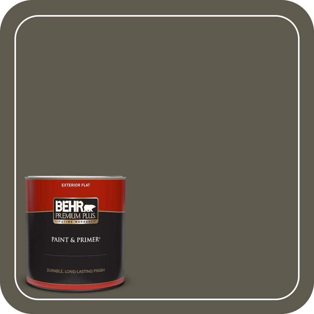 1 qt. #780D-7 Wild Rice Flat Exterior Paint & Primer price history on PriceWatchPro