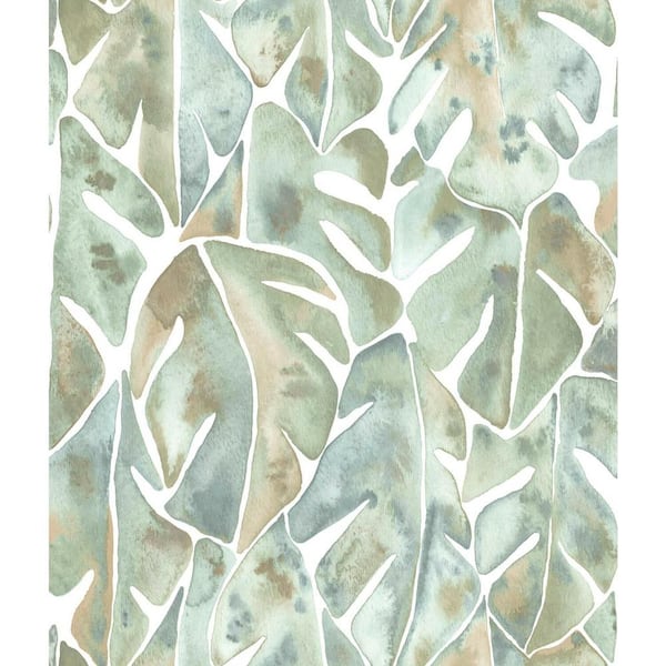 RoomMates Cat Coquillette Philodendron Peel and Stick Wallpaper (Covers 28.18 sq. ft.)