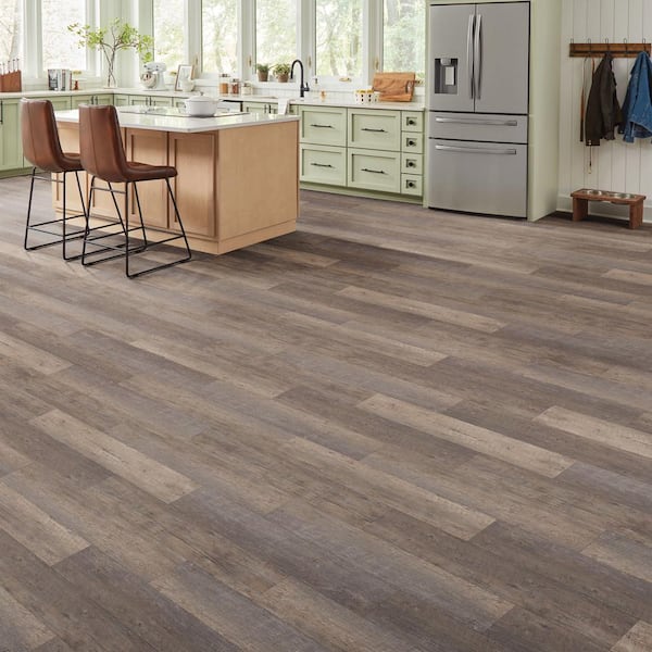 Prairie Oak Herringbone Waterproof LVT Vinyl Click Flooring