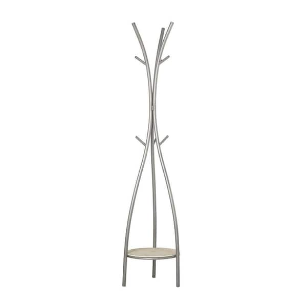 Cayenne Wall Mounted Coat & Hat Rack, Pewter Metal – Pilaster Designs