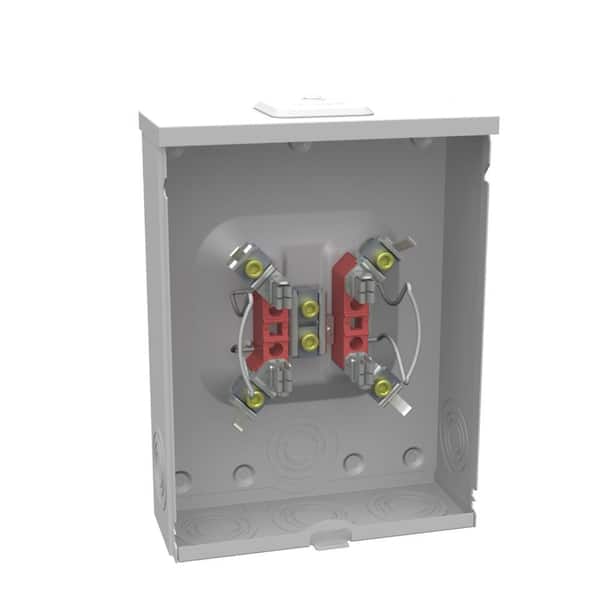 Milbank 200 Amp 4 Terminal Ringless Overhead/Underground Horn Bypass Meter Socket