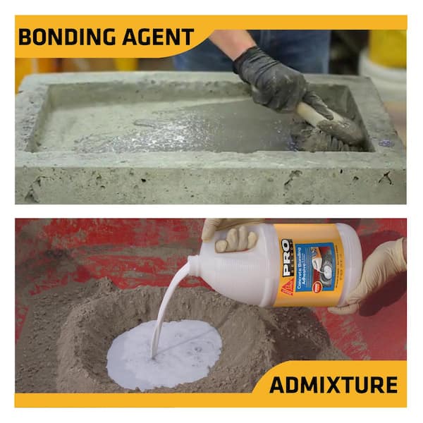 Sika - SikaLatex 1 Gal. Concrete Bonding Adhesive and Acrylic Fortifier
