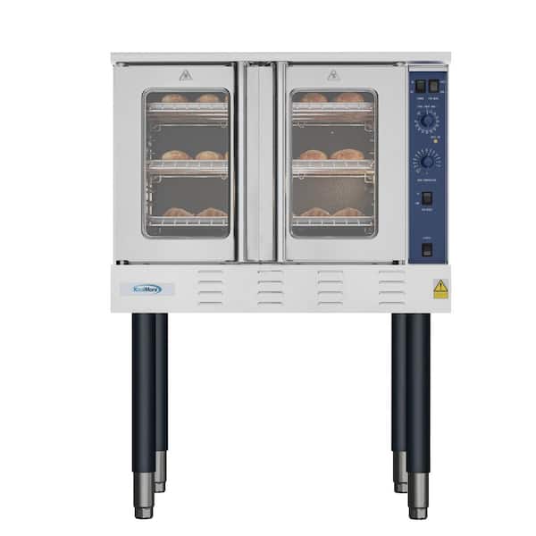 Koolmore 38 in. Full-Size Single Deck Commercial Natural Gas Convection Oven 54,000 BTU