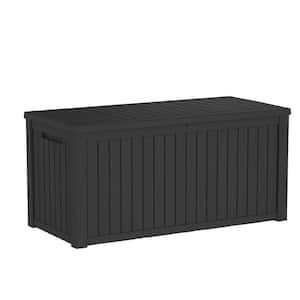 180 Gal. Waterproof Resin Outdoor Storage Deck Box