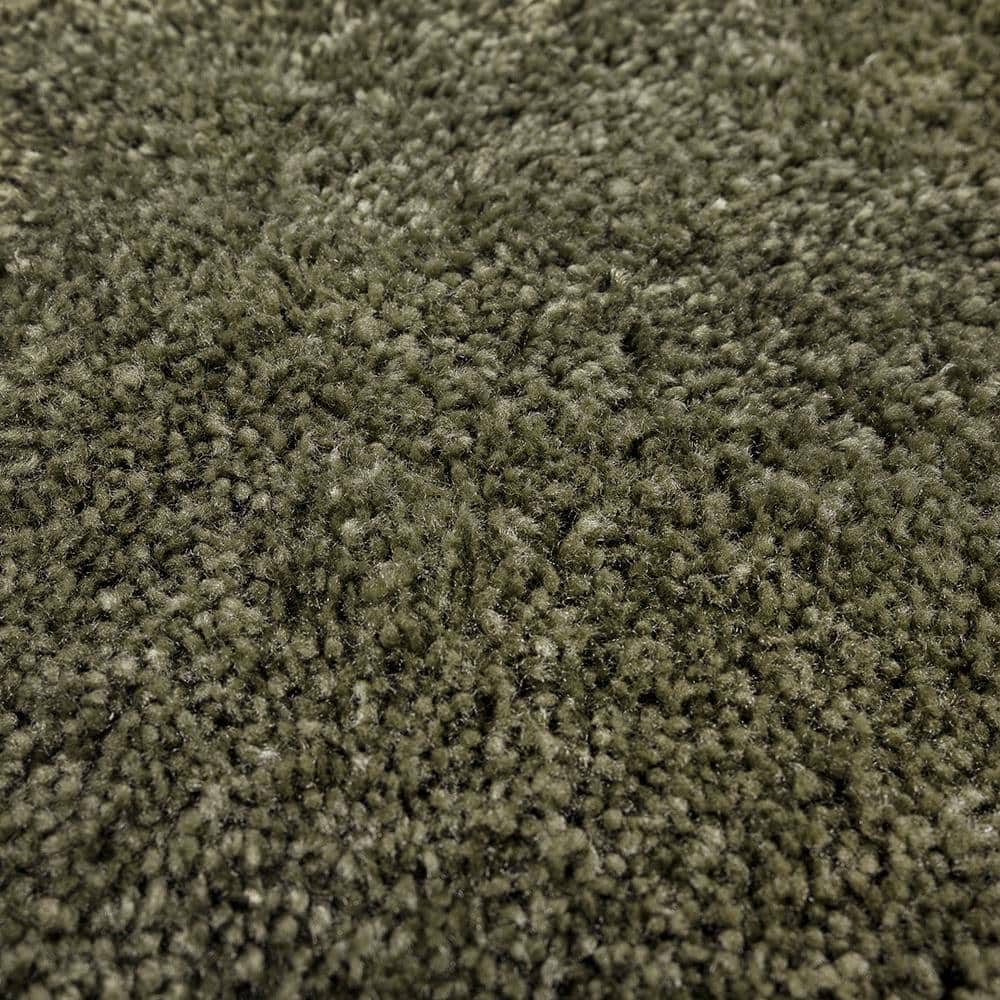 Ivy Green Plush Micro Polyester Bath Rug 17" x 24"