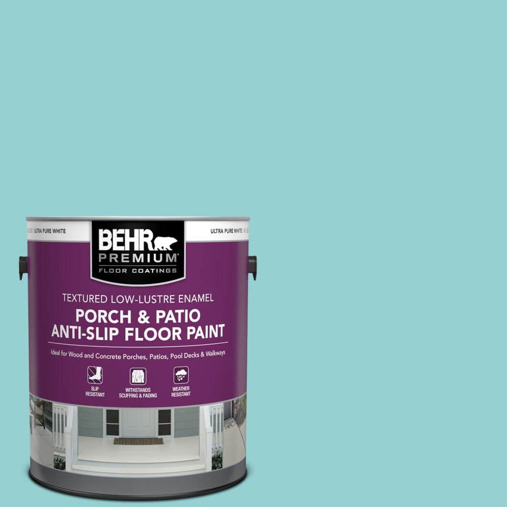 1 gal. #M460-3 Big Surf Textured Low-Lustre Enamel Interior/Exterior Porch 