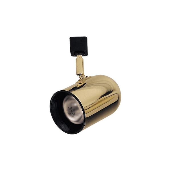PLC Lighting 1 Light Track Light Fixture Polished Brass
