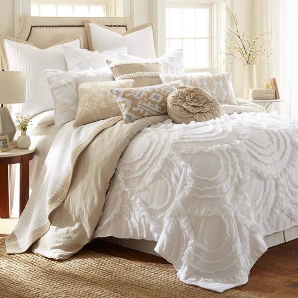 ruched comforter twin xl