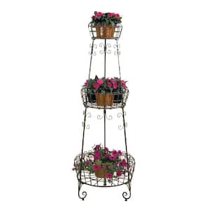 Metal 3-Tier French Planter