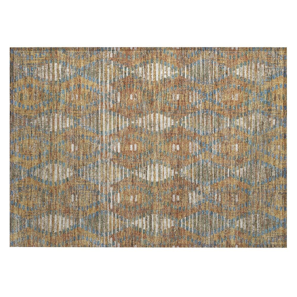 Chantille Machine Washable Indoor/Outdoor Abstract ACN2640 Paprika 2 ft. x 3 ft. Accent Rug price history on PriceWatchPro