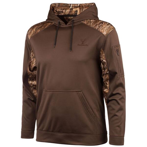 HUNTWORTH HUNTWORTH Men's Large Brown / Marshland Hoodie