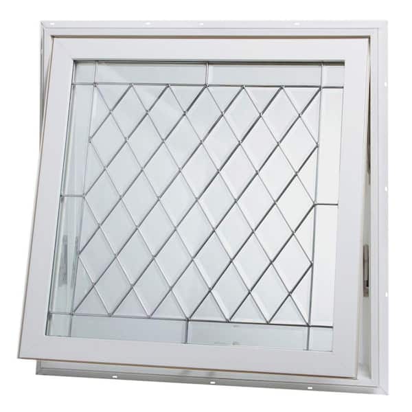 TAFCO WINDOWS 32 in. x 32 in. Awning Vinyl Window - White