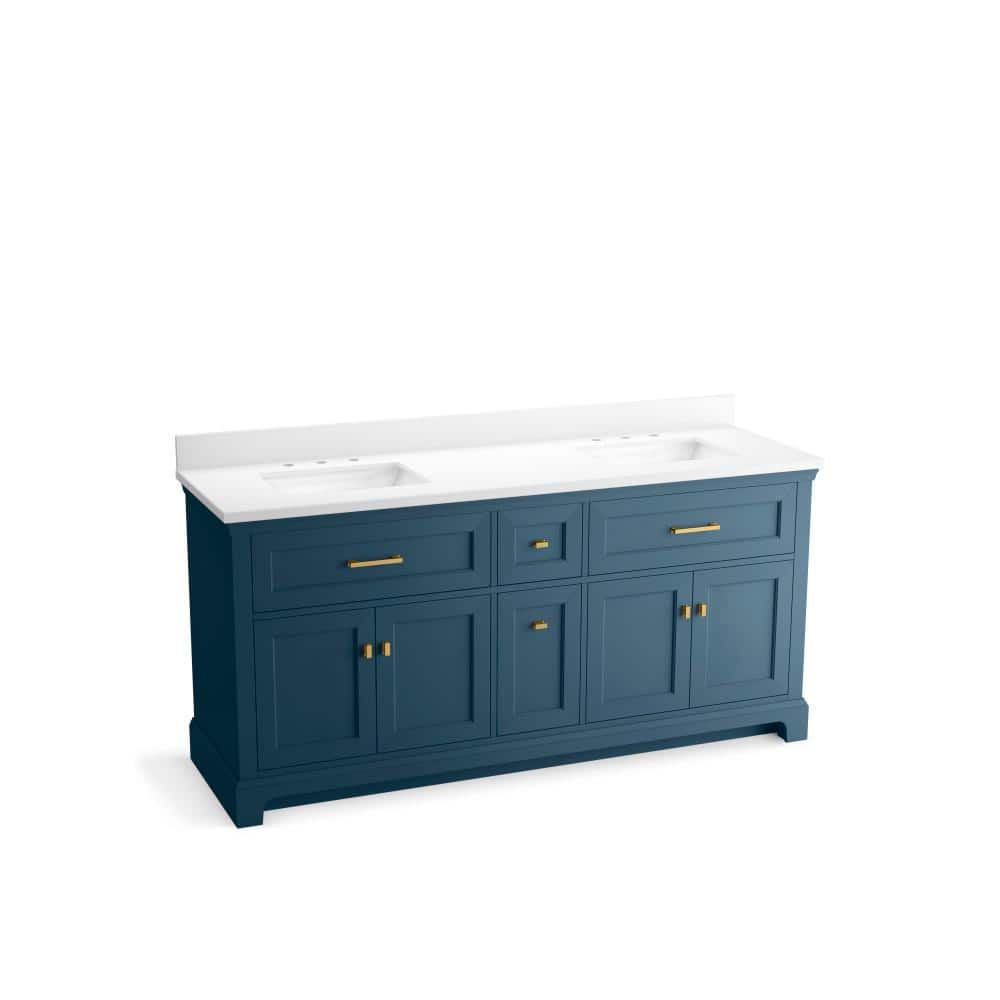 Reviews for KOHLER Charlemont 73.75in. Double Sink Freestanding Tidal ...