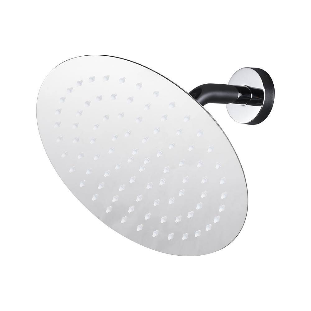 1-Spray Patterns with 1.8 GPM 10 in. Wall Mount Rain Fixed Shower Head in Chrome price history on PriceWatchPro