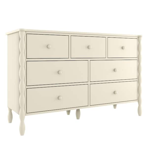 Max & Lily Jenny Lind Linen White 7 Drawer 18.5 in. W Dresser 3900166000-115 - The Home Depot Max & Lily Jenny Lind Linen White 7 Drawer 18.5 in. W Dresser 3900166000-115 - The Home Depot