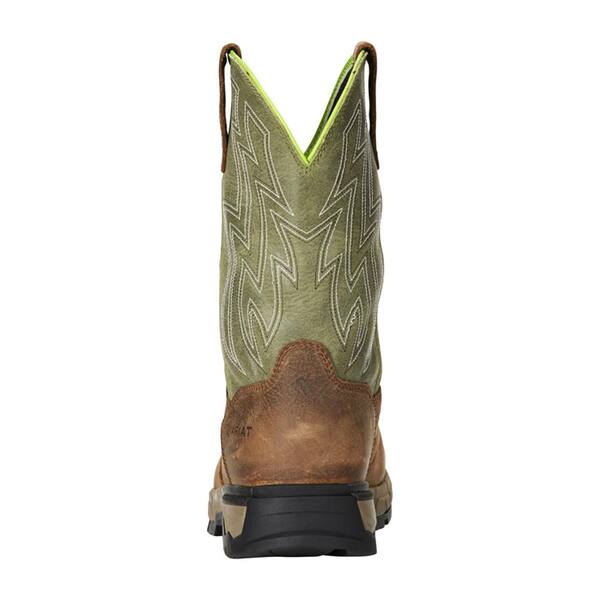 ariat men's slip on boots