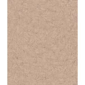 Textures Collection Pink Crackle Texture Matte Finish Vinyl on Non-Woven Non-Pasted Wallpaper Roll