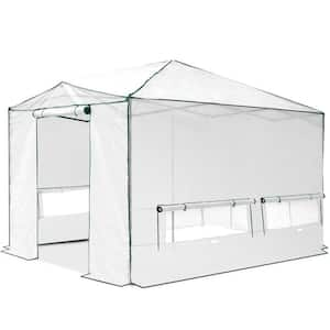 96 in. W x 144 in. D Large Walk-In Gardening Portable Greenhouse Canopy