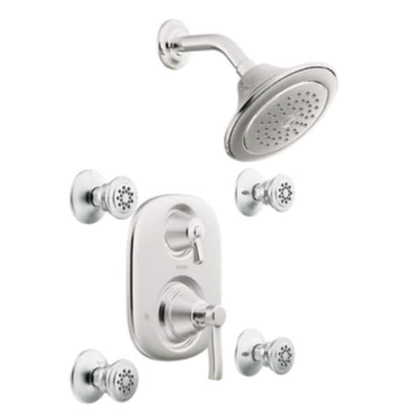 Rothbury Moentrol Vertical Spa in Chrome