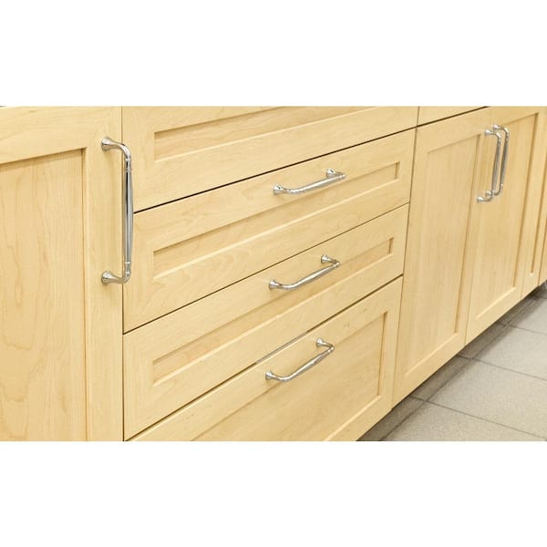 Candiac Collection 5-1/16 in. (128 mm) Vintage Polished Nickel Round Cabinet Bar Pull