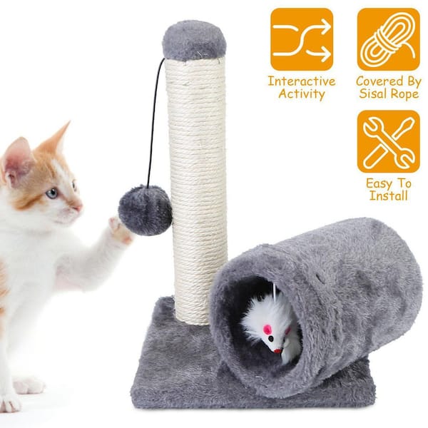 cenadinz Cat Scratching Post Cat Kitten Sisal Scratch Post Toy