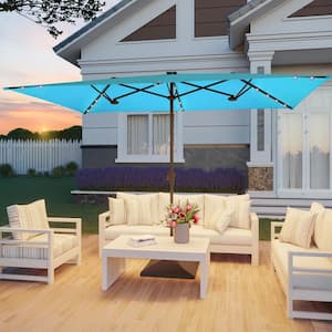 Sonkuki 10 x 6.5 ft. Steel Solar-powered Double-Sided Market