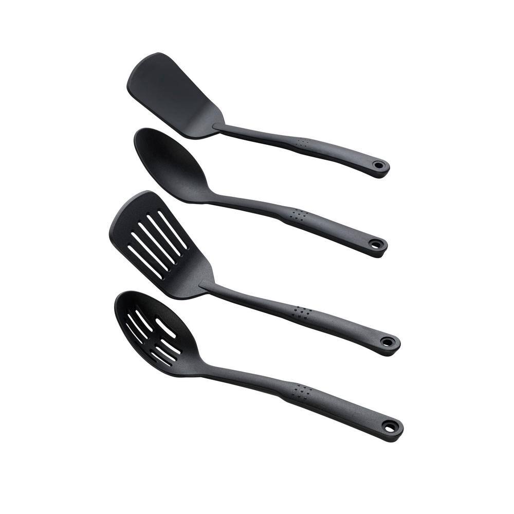 T-fal 14-Piece Black Aluminum Nonstick Cookware Set