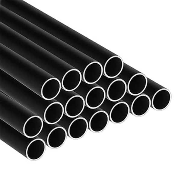 36 x 3/4 Aluminum Deck Balusters Indoor Outdoor Metal Railing Spindles Matte Black Coated 25 Pack