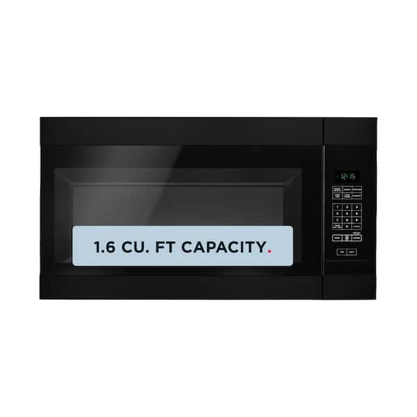 1.6 cu. ft. Over the Range Microwave in Black