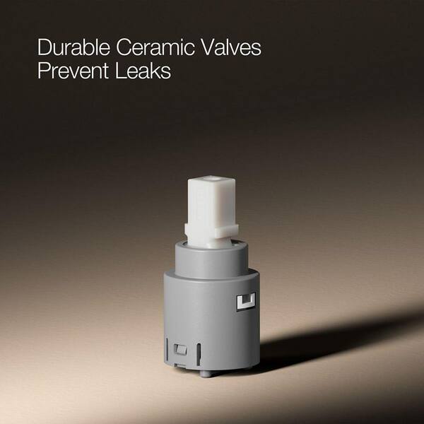 KOHLER Elate Single Handle Single Hole Bathroom Faucet in Brushed Nickel