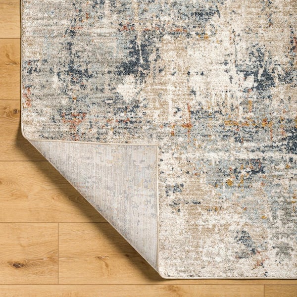 Beckham Brown/Charcoal Ombre 9 ft. x 12 ft. Indoor Area Rug