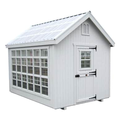 Wood Greenhouse Kits Greenhouses The Home Depot