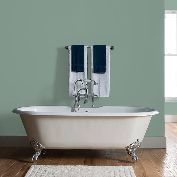 Glidden Premium 1 qt. PPG1135-5 Paradise Found Semi-Gloss Interior 