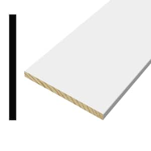 3/4 in. D x 3-1/2 in. W x 96 in. L Primed Pine Wood FJ 1x4 S4S Moulding