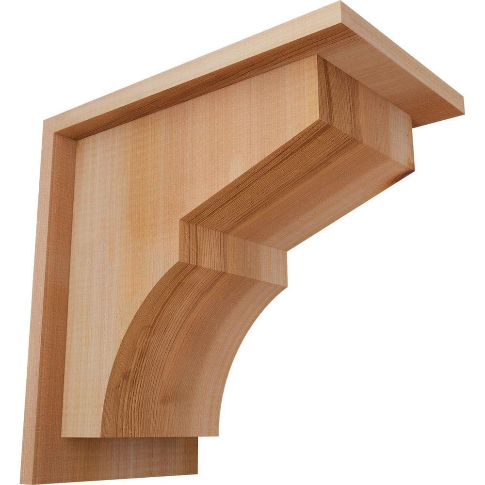 7-1/2 in. x 12 in. x 12 in. Monterey Smooth Western Red Cedar Corbel with Backplate price history on PriceWatchPro