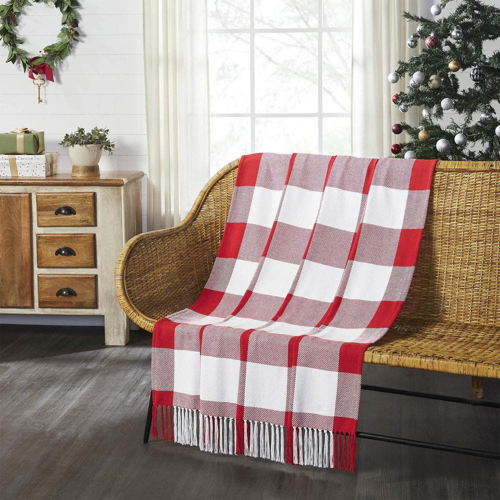 Natural white striped wool throw blanket. Personalised white warm king size blanket. Striped large plaid blanket for on sale Christmas ‘Boteh 05’