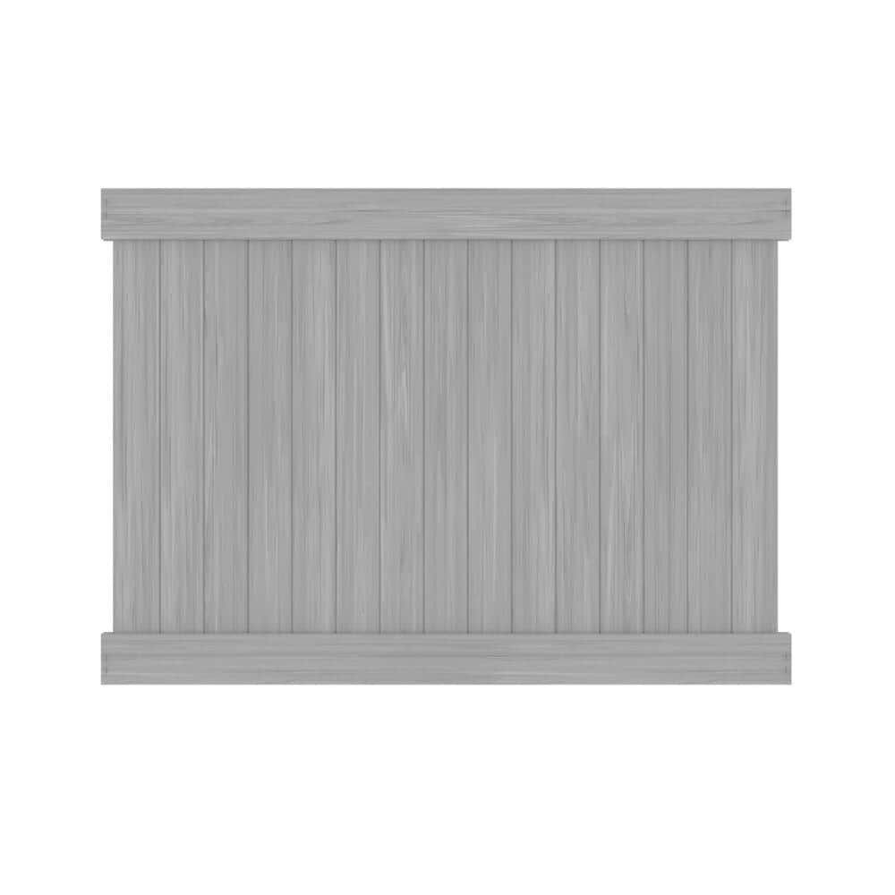 Bryce 6 ft. x 8 ft. Coastal Cedar Privacy Framed Vinyl Flat Fence Panel price history on PriceWatchPro