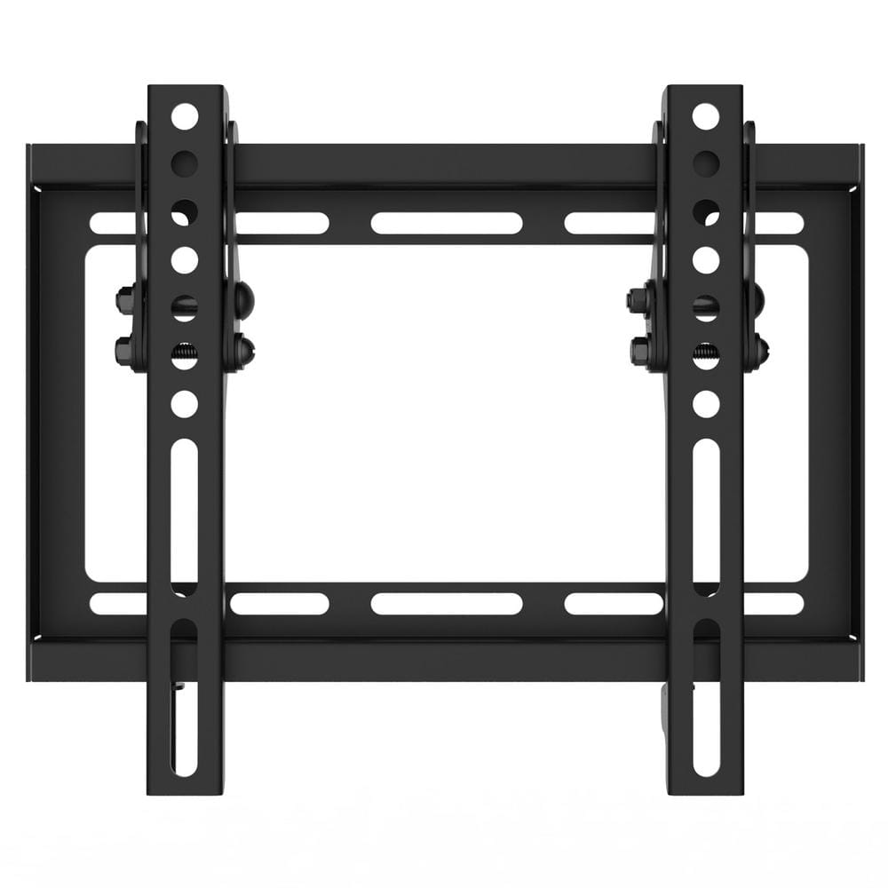 ProMounts Small Universal Tilt TV Wall Mount for 13 to 47 in. TV's up to 44lbs. VESA 50x50 200x200 and Locking brackets, Black -  FT22