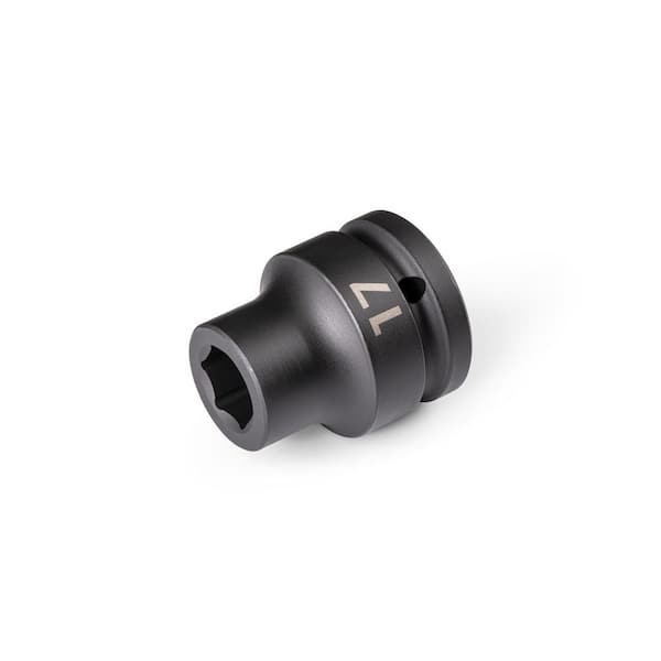 TEKTON 3/4 in. Drive x 17 mm 6-Point Impact Socket