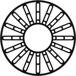 1 in. x 38 in. x 38 in. Hale Architectural Grade PVC Peirced Ceiling Medallion