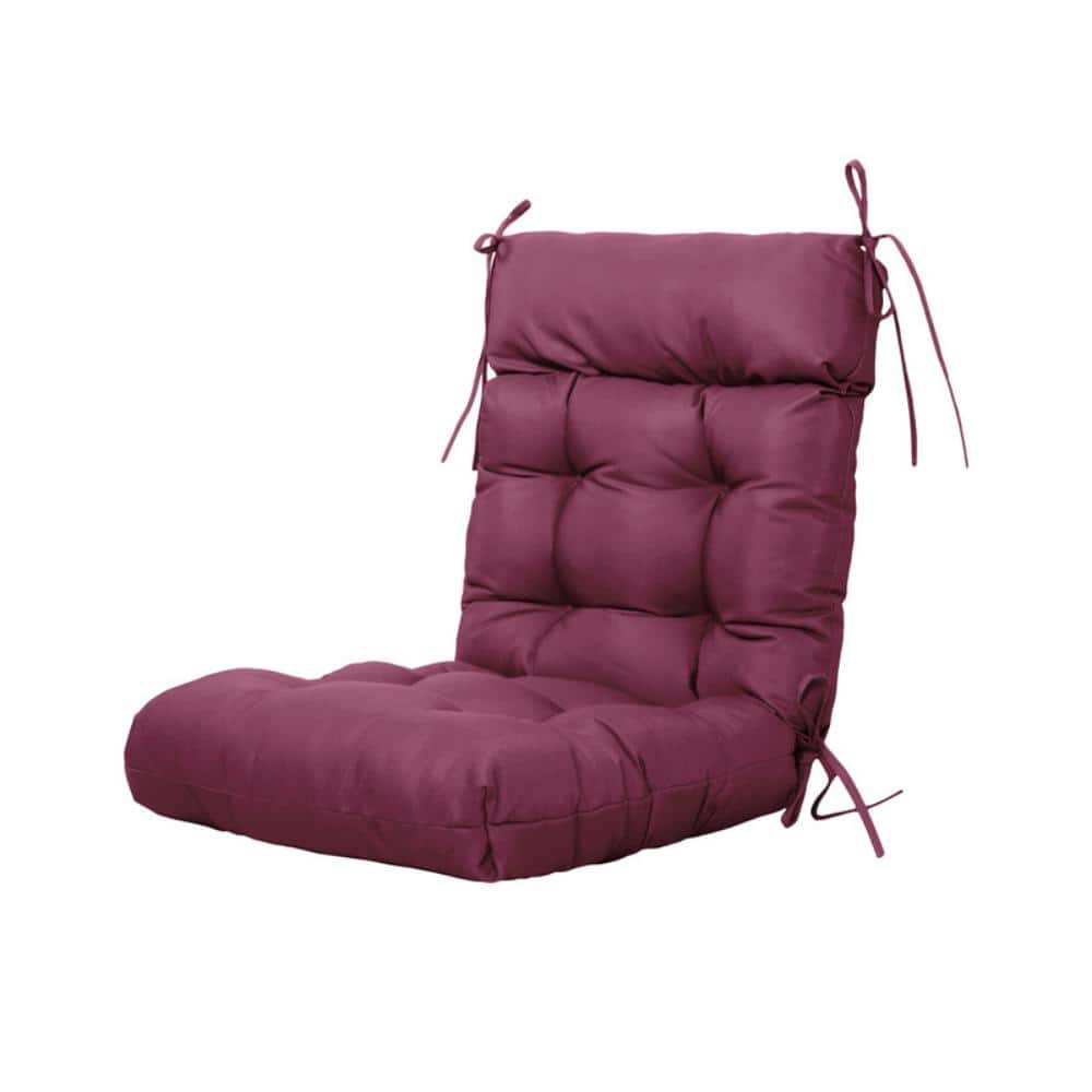 "Adirondack Outdoor Chair Cushion 44x21x4"" 100% Polyester with Recycled Filling for Wicker Patio Furniture,Dark Purple" price history on PriceWatchPro