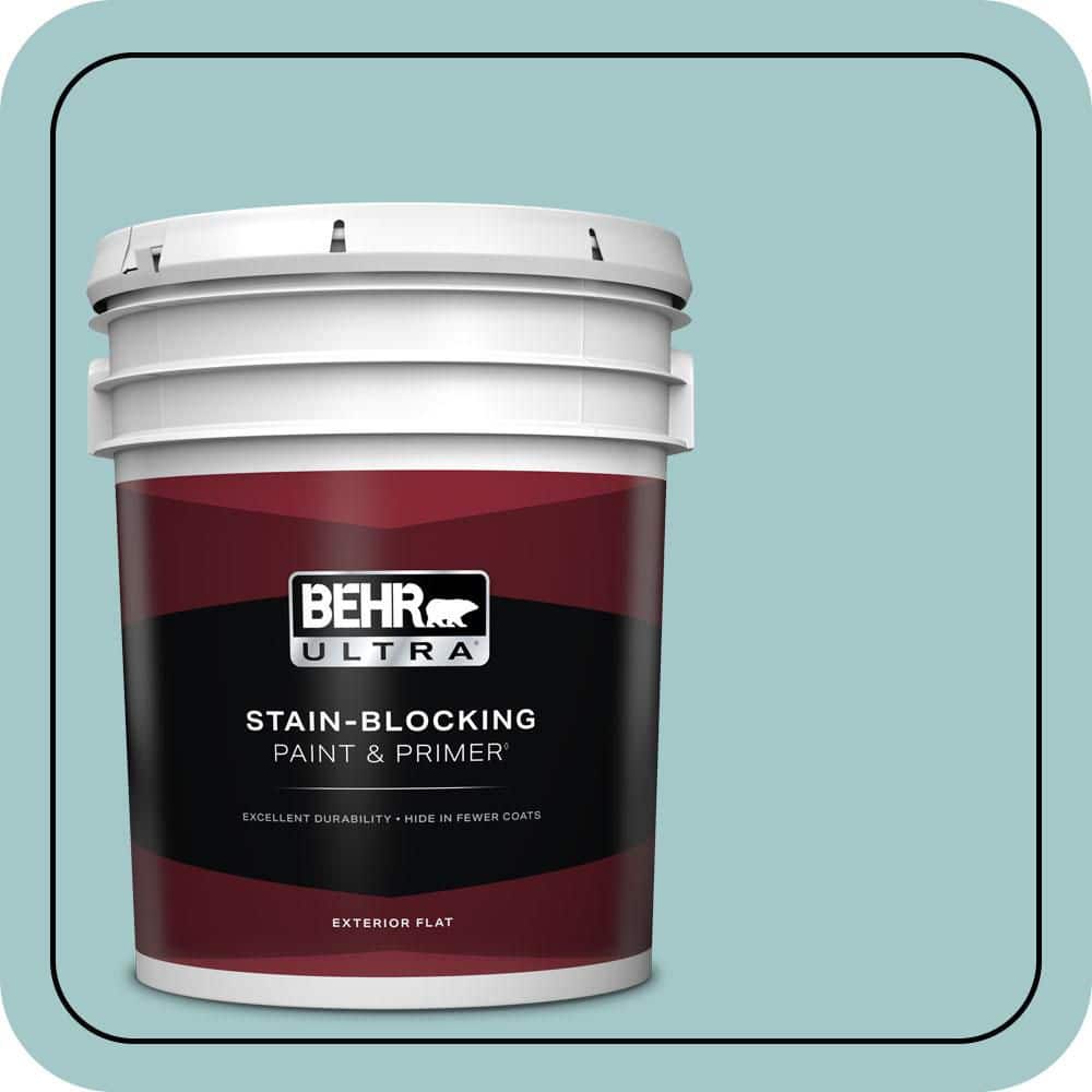 5 gal. #PPU13-10 Ocean Boulevard Flat Exterior Paint & Primer price history on PriceWatchPro