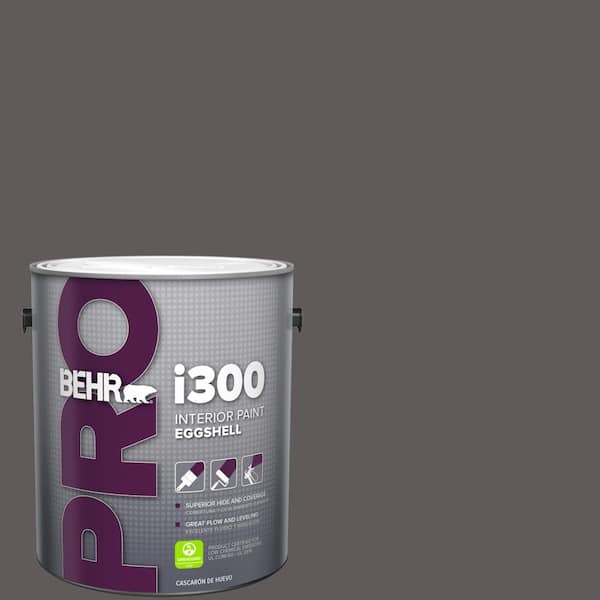 1 gal. #T14-10 Coffee Bar Eggshell Interior Paint
