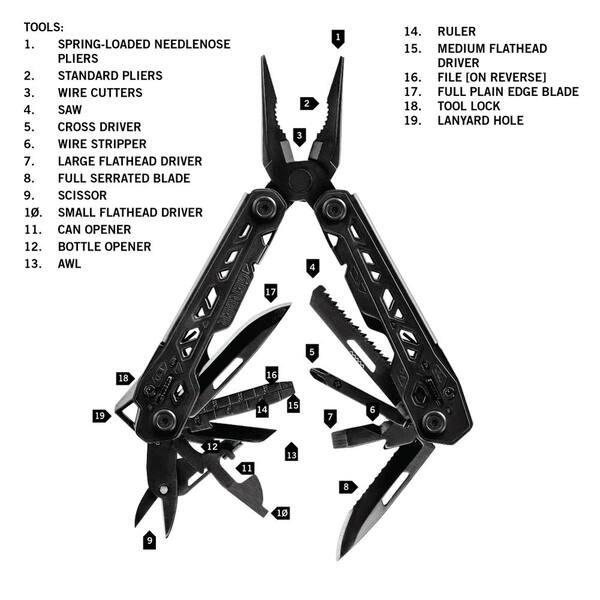 Gerber - Truss 17 tool Multi-Tool with Sheath